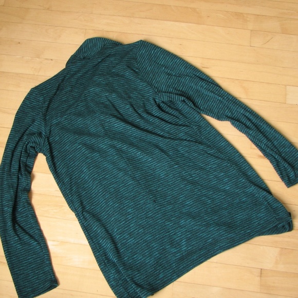 AB Studio Striped Cardigan Asymmetrical - Picture 5 of 5